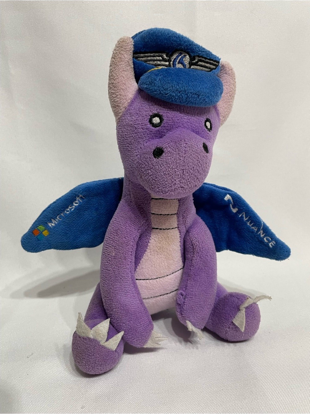 9” Promotional Microsoft/Nuance Copilot Dragon Plush Excellent Condition